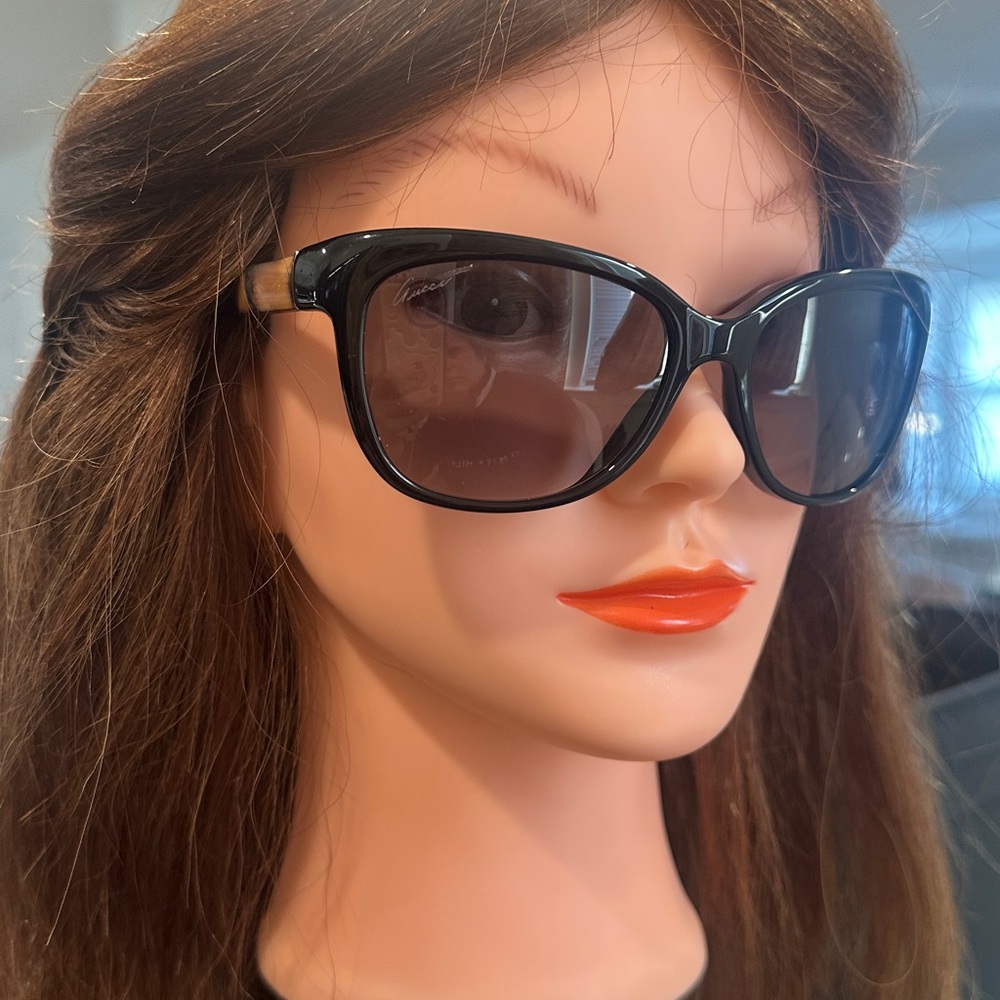 Gucci GG 3672/S BLACK/GRAY 4UA-VK AUTHENTIC